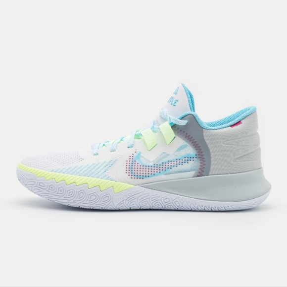 Nike Other - Nike Boys' Kyrie Flytrap V White Blue Chill GS Basketball Shoes Sneakers, 7Y